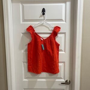 ✨NWT~Maurice’s Flutter Sleeve Top✨